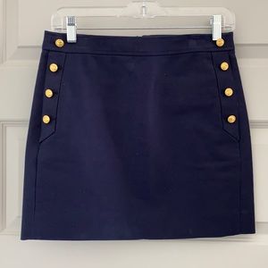 J Crew nautical skirt